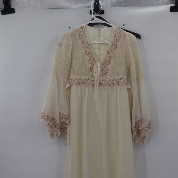 Vintage 1970s Hippie Boho Style Dress - Picture 2 of 11